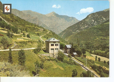 Postal 033364 : Querales (Girona). Pirineu Catala. Vista general