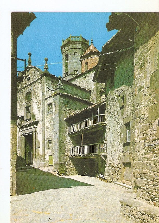 Postal 033365 : Rupit. Fachada iglesia