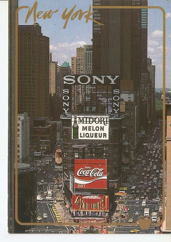 Postal 033376 : Times Square. New Yor City