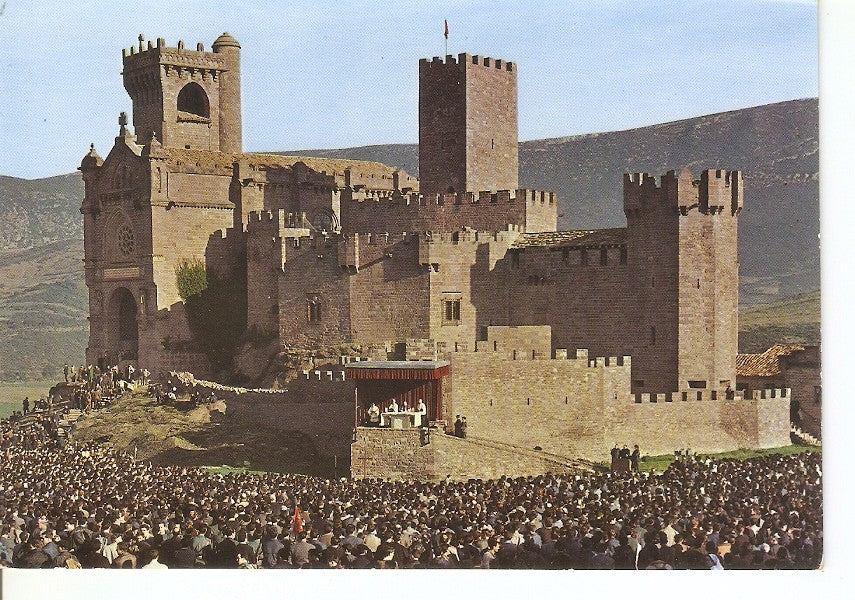Postal 033388 : Pamplona. Castillo de Javier