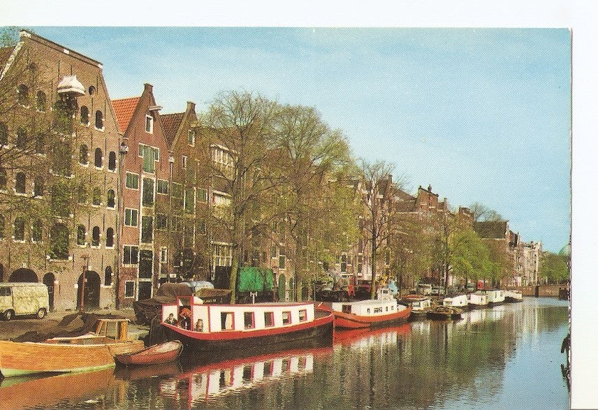 Postal 033401 : Amsterdam / Holland. Oude Pakhuizen aan de Brouwersgracht