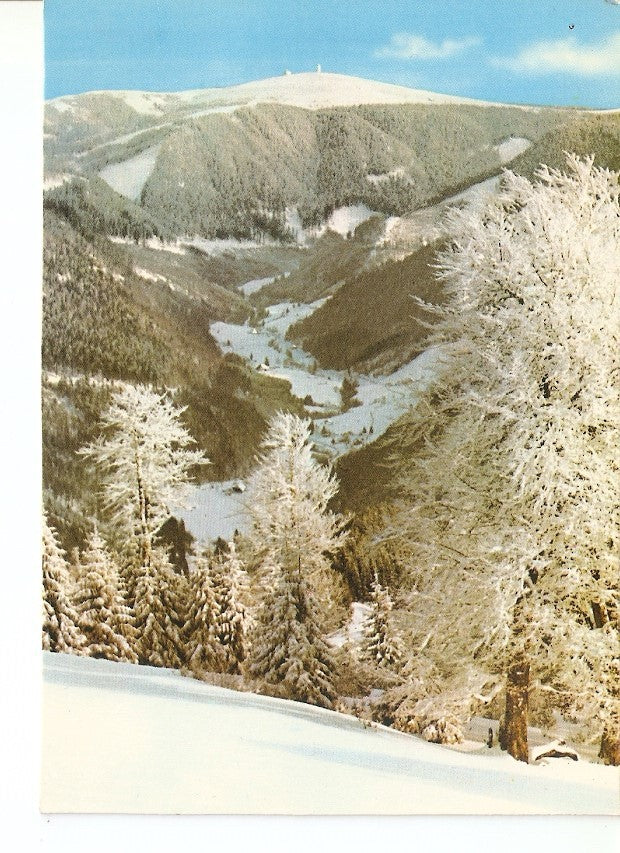 Postal 033403 : Schauinsland / Schwarzwald. Blick uber das St. Wihelmer Tal Zum Feldberg