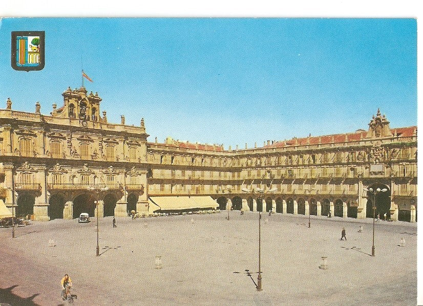 Postal 033417 : Salamanca. Plaza Mayor y Ayuntamiento
