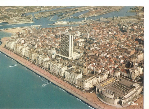 Postal 033441 : Ostend. Air-Photo - panorama