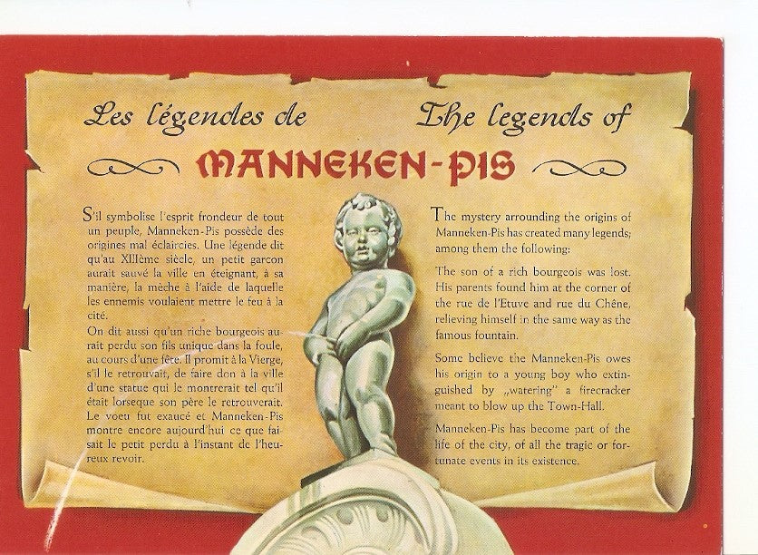 Postal 033444 : Souvenir de Bruxelles
