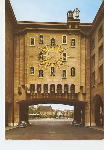 Postal 033449 : Bruxelles: Mont des Rts LHorloge. The clock