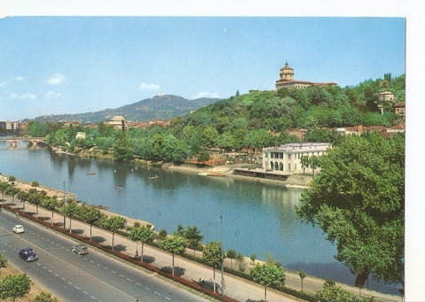 Postal 033465 : Torino. Quay of the Po Cairoli Street