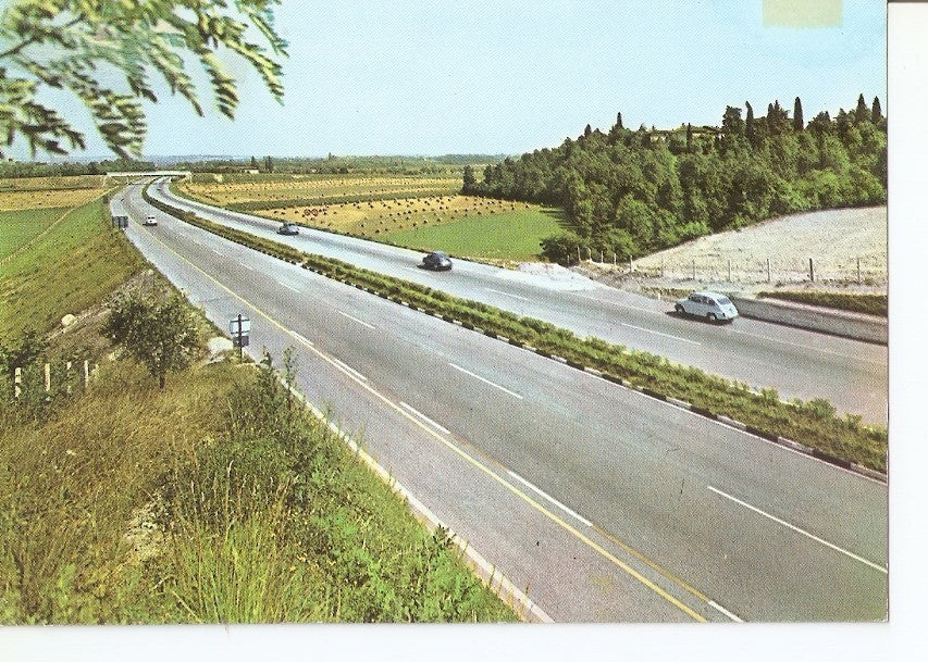 Postal 033466 : Autostrada La Serenissima. Brescia - Verona - Vicenza - Padova