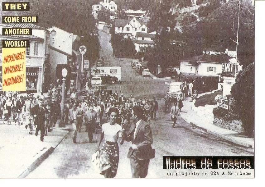Postal 033481 : Lladres de cossos. Un projecte de 22a a Metronom