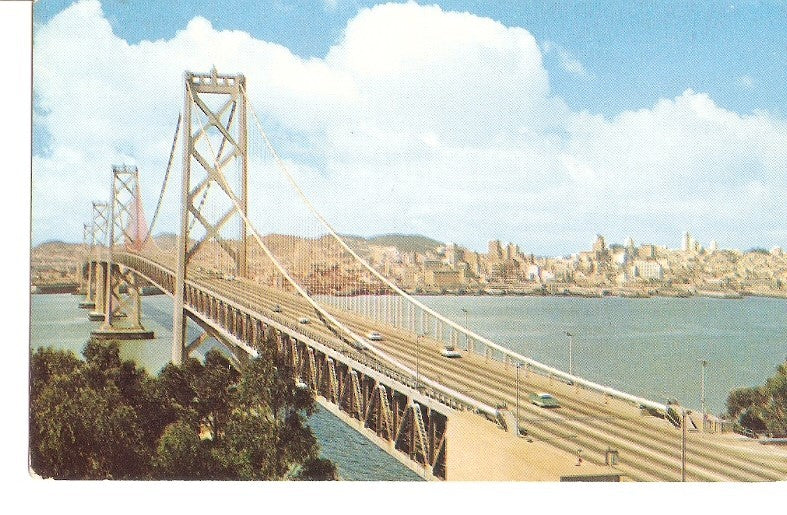 Postal 033518 : San Francisco - Oakland bay bridge