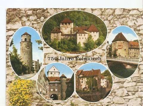 Postal 033535 : Jahre Feldkirch Vorarlberg/austria