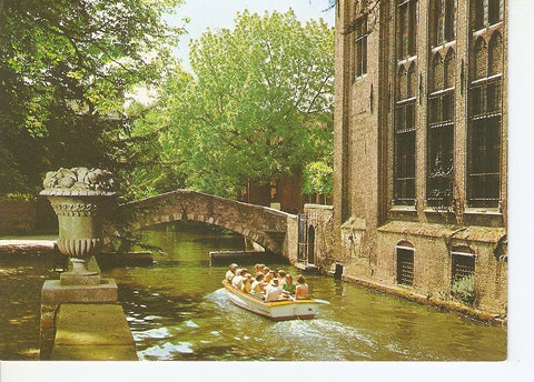 Postal 033543 : Brugge. Garden of the Arentshouse - Bridge of St. Boniface