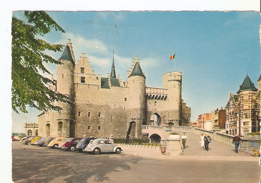 Postal 033544 : Antwerpen - Steen. Belgica