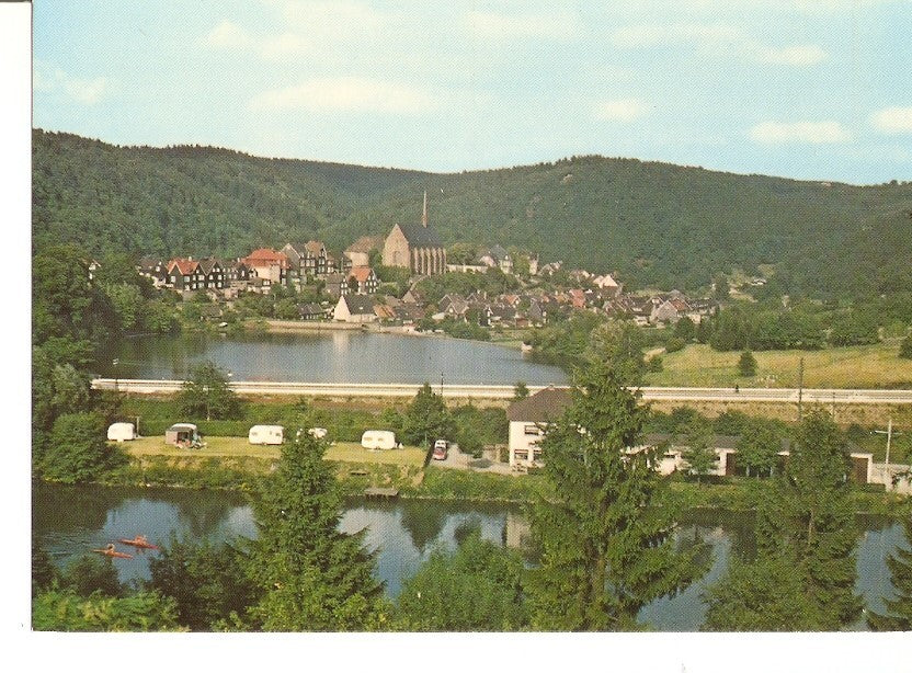 Postal 033549 : Wuppertal-Beyenburg mit Stauseee