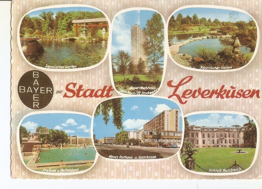 Postal 033567 : Bayer Stadt Leverkusen