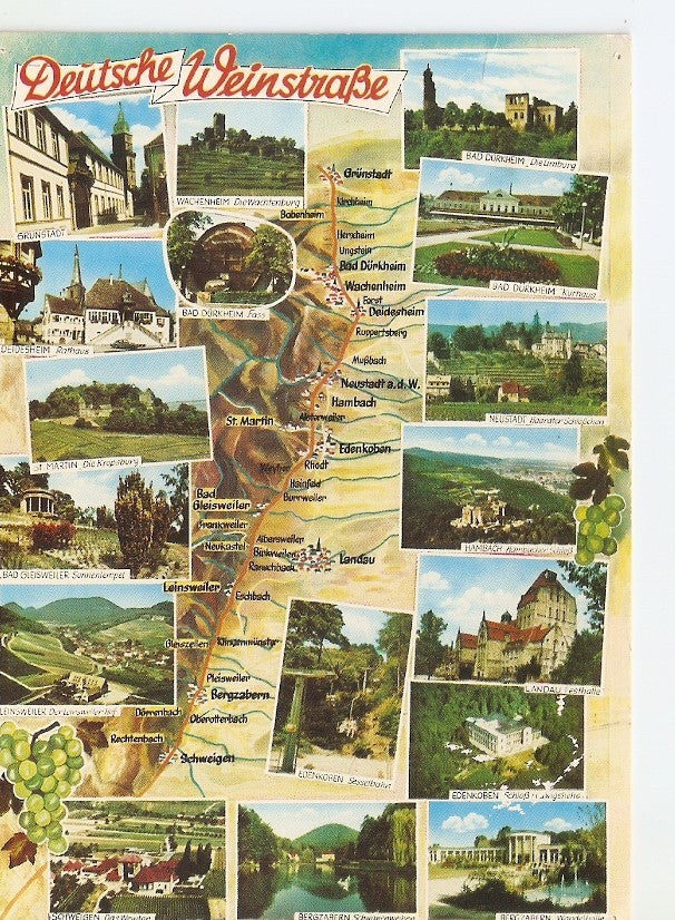 Postal 033576 : Deutsche WeinstraBe