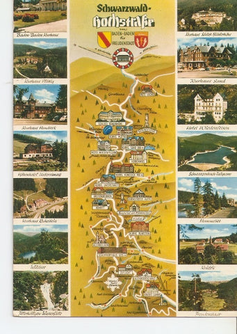 Postal 033587 : Schwarzwald Hochstrasse
