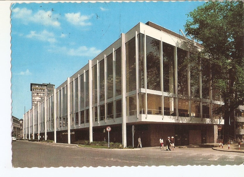 Postal 033589 : Frankfurt - Main. Theaterinsel