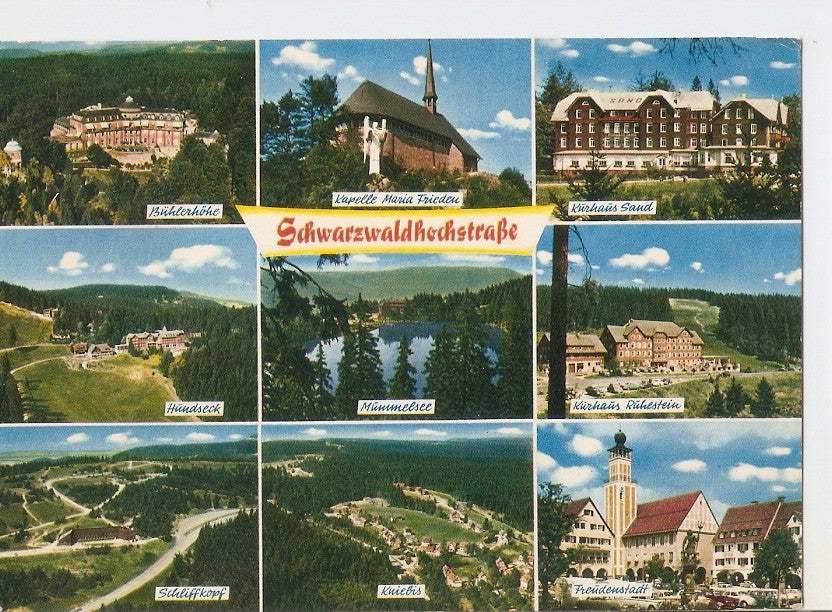 Postal 033605 : SchwarzwaldhochstraBe
