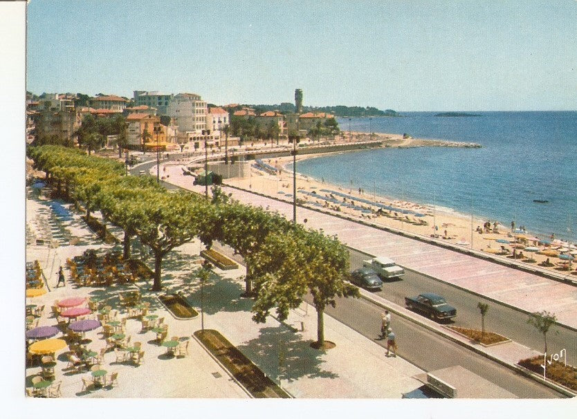 Postal 033641 : La Cote dAzur miracle de la nature. Saint-Raphael (Var). La Nouvelle Plage. Francia