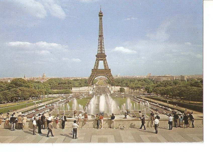 Postal 033651 : Paris. La Torre Eiffel