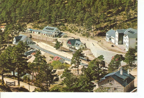Postal 033664 : Puerto de Navacerrada. Estacion del Funicular y Hotel Arias