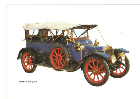 Postal 033672 : Vauxhall 20 h.p. 1911