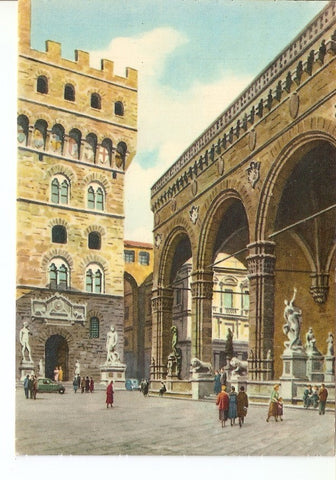Postal 033695 : Firenze. La Loggia dei Lanzi