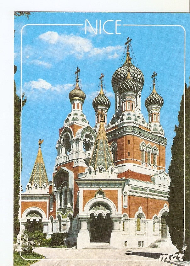 Postal 033701 : Cote dAzur. Nice Cathedrale Orthodoxe Russe