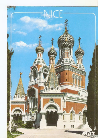 Postal 033701 : Cote dAzur. Nice Cathedrale Orthodoxe Russe