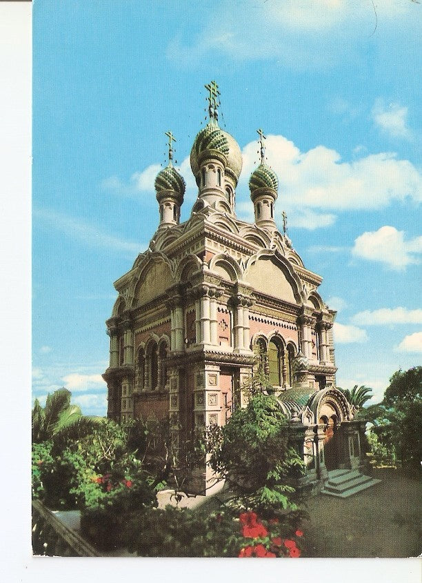 Postal 033705 : Sanremo. Chiesa Russa. Italia