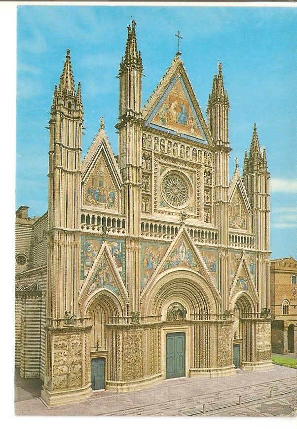 Postal 033708 : Orvieto. Italia. La Cathdrale (Lorenzo Maitani)