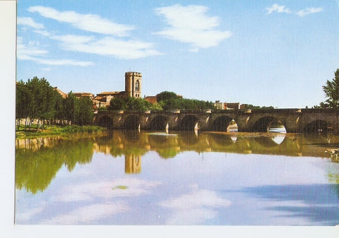 Postal 033742 : Palencia. Puente Mayor