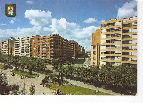 Postal 033747 : Palencia. Avdas. De Valladolid y Cardenal Cisneros