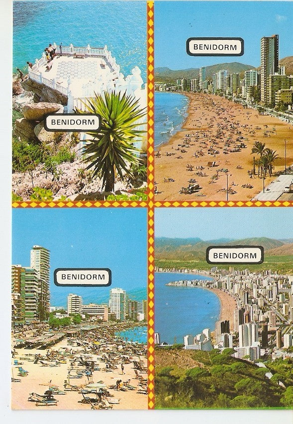 Postal 033763 : Benidorm. Vistas parciales