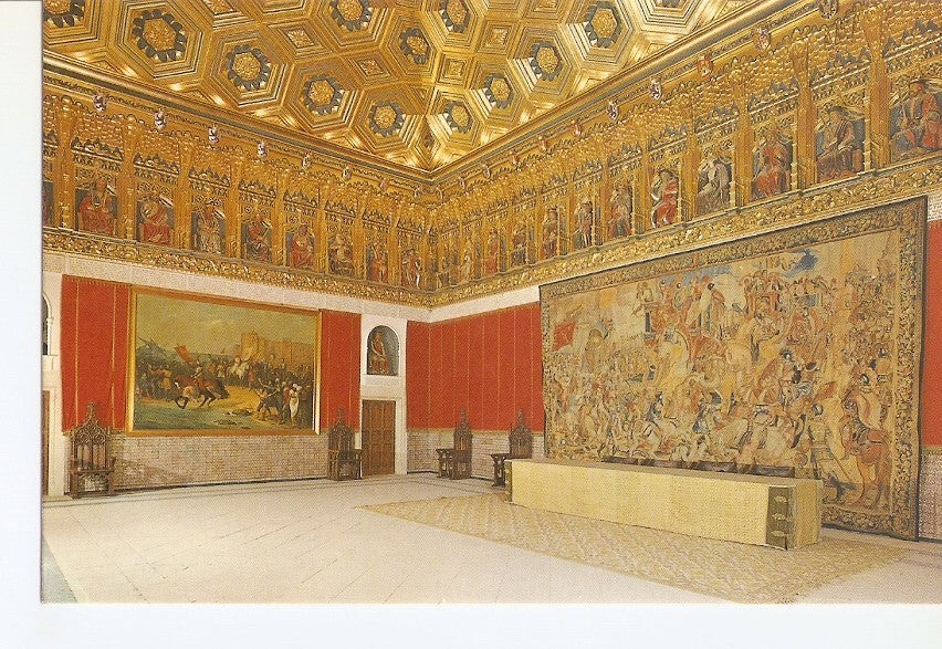 Postal 033767 : Segovia. Alcazar. Sala de Reyes