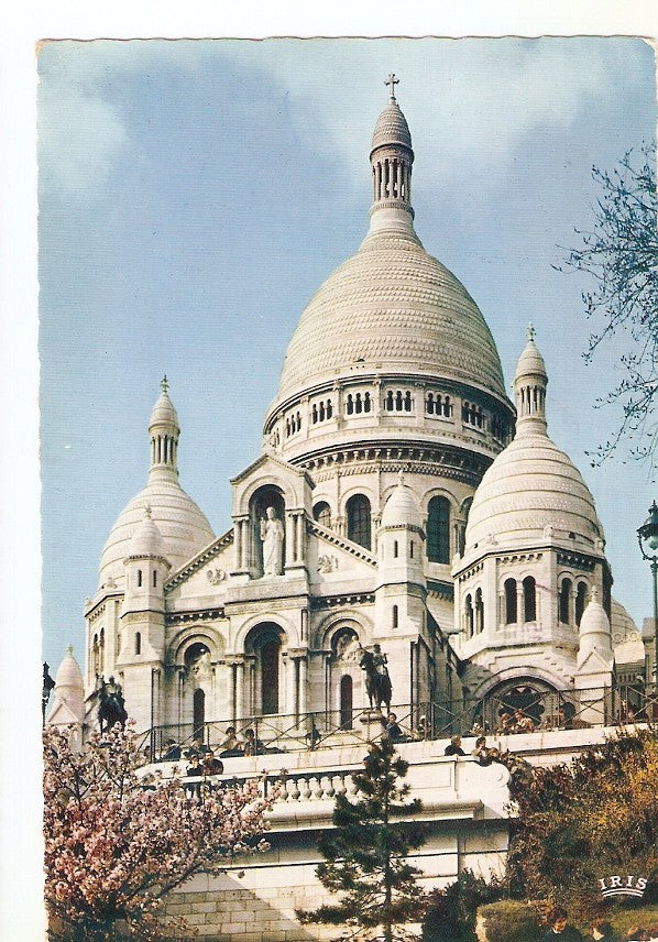Postal 033779 : Paris. La Basilique du Sacre-Coeur de Montmartre