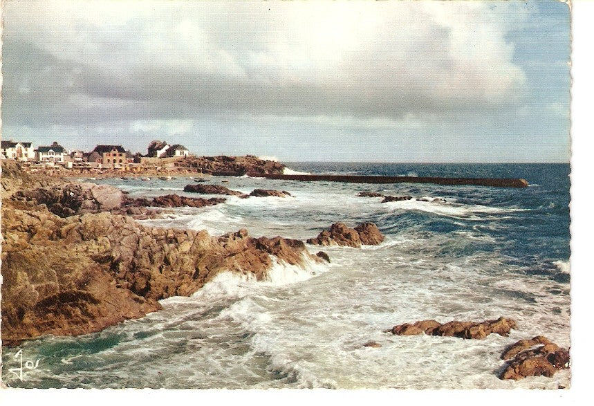 Postal 033781 : Batz-Sur-Mer La Cote Sauvage et la plage