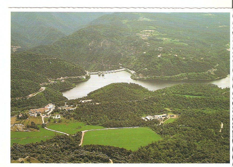 Postal 033787 : Pantano de Sau visto desde Les Guilleries