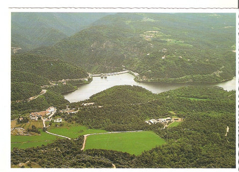 Postal 033787 : Pantano de Sau visto desde Les Guilleries