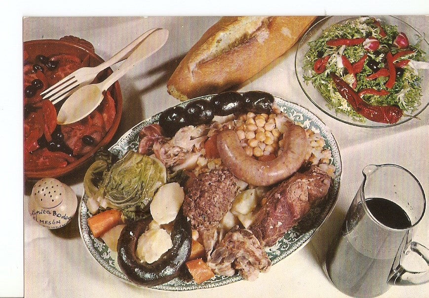 Postal 033793 : Cocina Española. Carne de olla