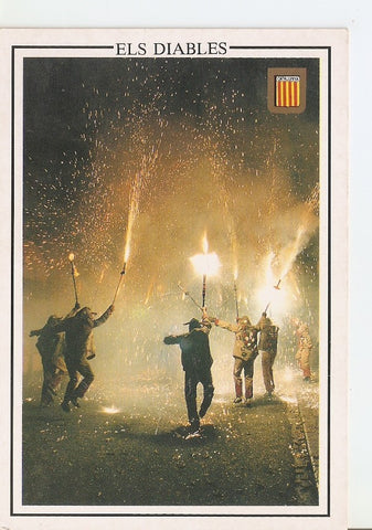 Postal 033800 : Els Diables. LArboç