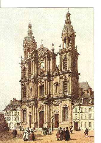 Postal 033802 : Autrefois. Nancy (Meurthe et Moselle). Le parvis de la cathedrale
