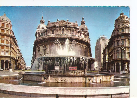 Postal 033837 : Genova. Place de Ferrari