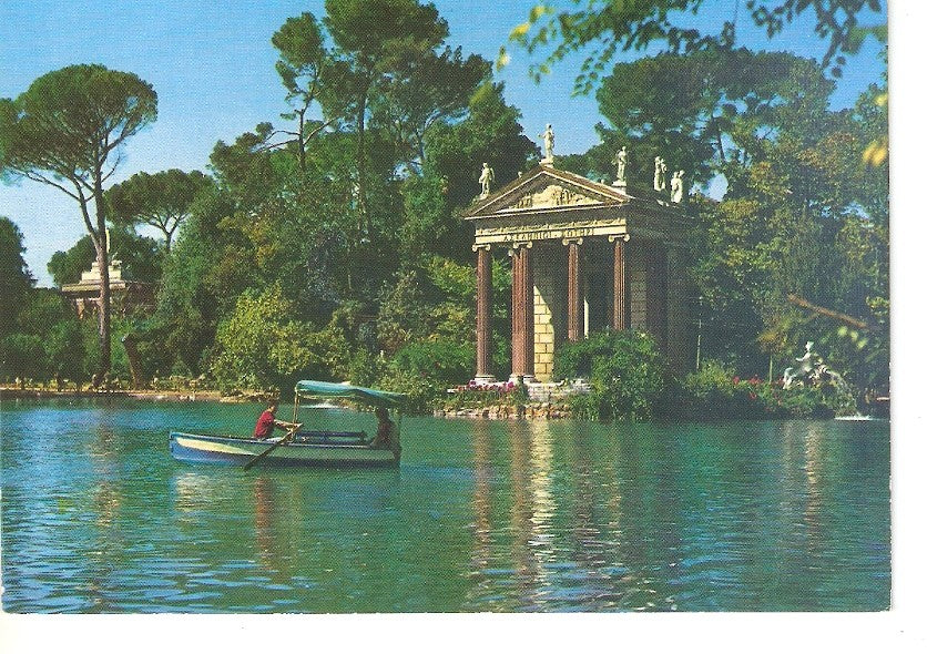 Postal 033839 : Roma. Villa Borghese - Litle Lacke