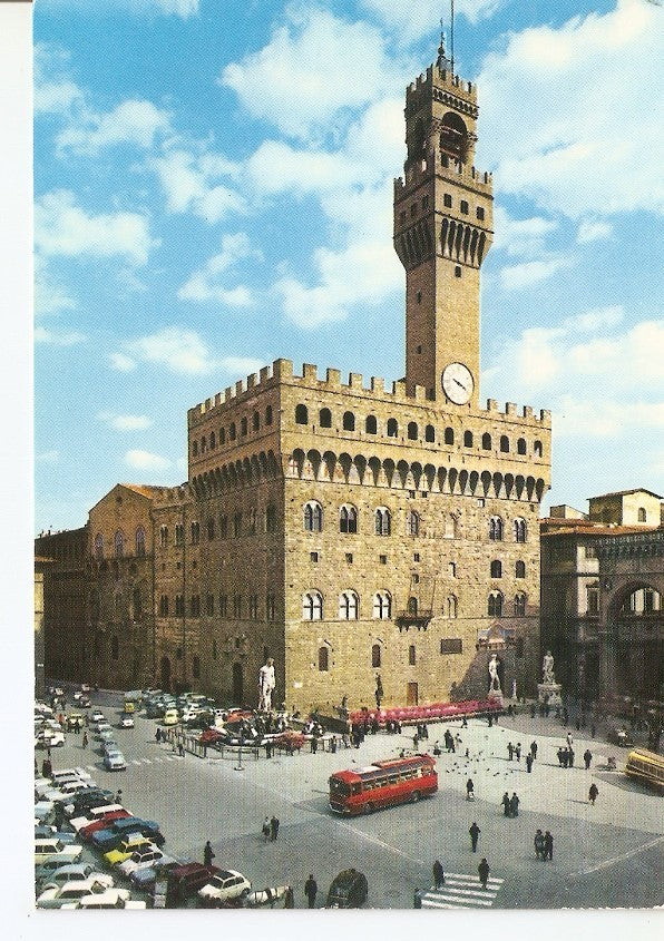 Postal 033854 : Firenze. Signorias Square. Italia