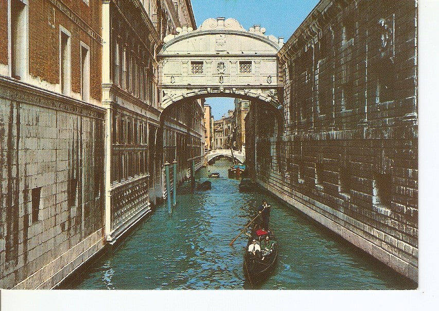 Postal 033860 : Venezia. The bridge of Sights