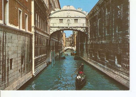 Postal 033860 : Venezia. The bridge of Sights