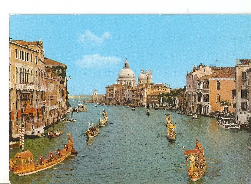 Postal 033862 : Venezia (Italia). The Grand Canal - Historial Regatta