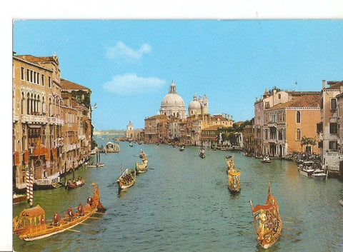Postal 033862 : Venezia (Italia). The Grand Canal - Historial Regatta